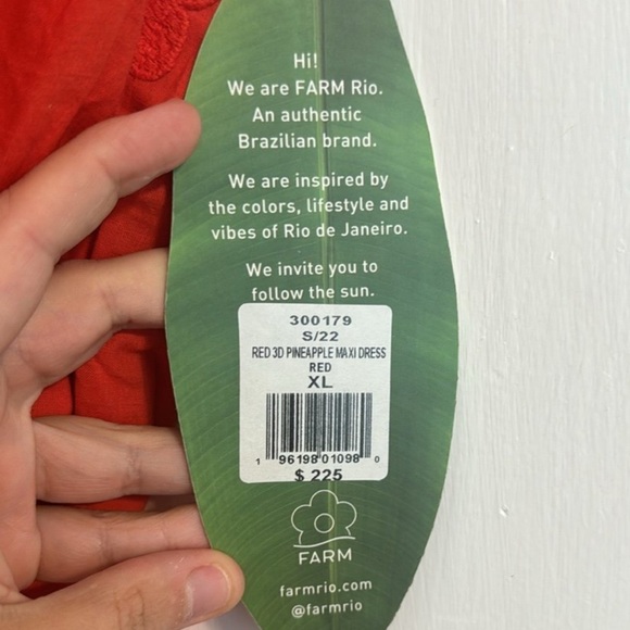 Farm Rio NWT pineapple dress - Picture 6 of 6